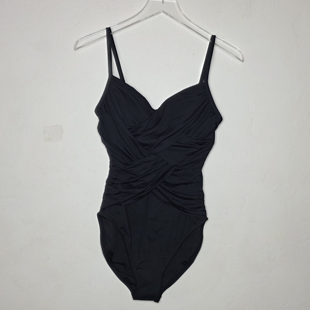 La‎ Blanca Tummy Control One Piece Swimsuit S/M